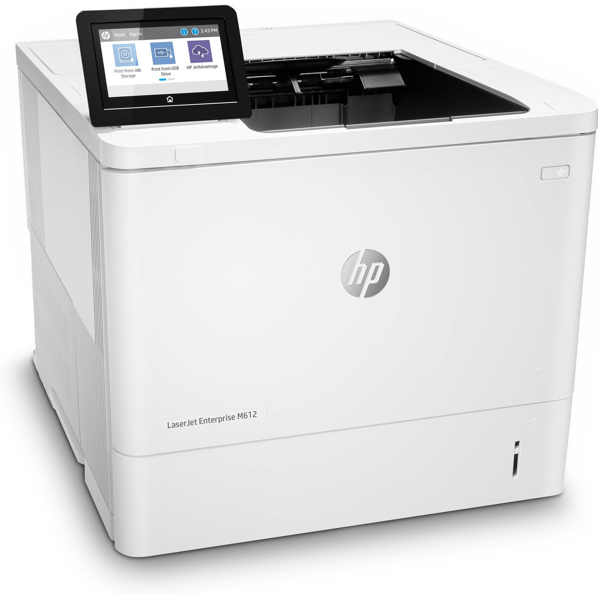 Laserprinter HP M612dn Wit